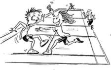 Badminton – Introduzione/preparazione: Cacciatore sulla linea