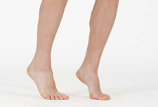 Renforcement du pied: Sur les orteils