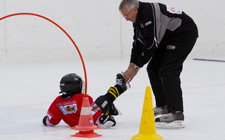 J+S-Kids – Hockey sur glace: Leçon 6 «Concours d’équipe»