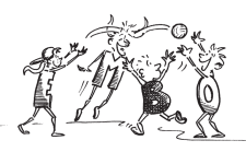 Spielsport-Kombinationen: Kopfball-Schnappball