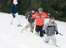 J+S-Kids – Bergsport: Lektion 11 «Schneeschuhwandern»