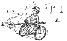In bicicletta: Rimorchio
