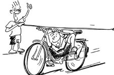 J+S-Kids – Radsport: Lektion 8 «Geschicklichkeit und Velobeherrschung»