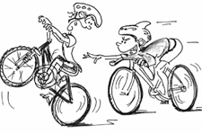 J+S-Kids – Cyclisme: Leçon 2 «Diriger l’engin»