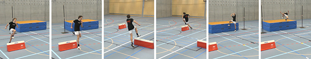 Atletica leggera – Test: 5.2 Cerchio del salto in alto – Livello 5 (U14/U16)