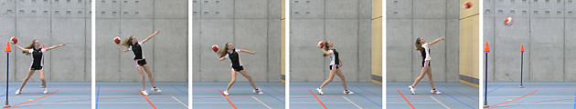 Leichtathletik – Tests: 5.3 Handballwurf – Niveau 5 (U14/U16)