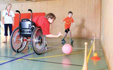 Handicap et sport: Marquer des buts