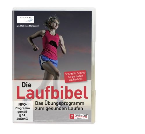 Cover der DVD, rennende Frau in Joggingkleider
