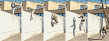 Parkour – Tecniche: Demi tour