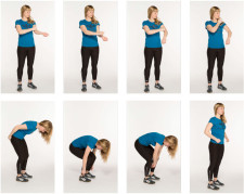 Entspannungspfad: Körper abklopfen und aktivieren