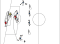 Football – Jeu de tête: Formation – Exercice analytique: Coup de tête off./déf. à 2:1 avec centre