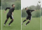 Football – Jeu de tête: Coup de tête dans un mouvement de recul (après un lancer)