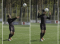 Football – Jeu de tête: Coup de tête en position debout avec rotation (après un lancer)