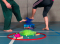 Allenamento sensomotorio – Stimolo del senso della posizione e del movimento: Riduzione della superficie di appoggio – Ginnastica con i piedi