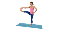 Yoga – En équilibre sur une jambe (B2): Debout pied en main