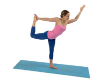 Yoga – En équilibre sur une jambe (B2): Seigneur de la danse