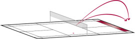 Disegno: traiettoria dello shuttle