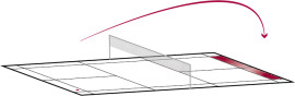 Disegno: traiettoria dello shuttle