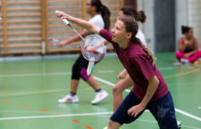 Badminton – Technique de déplacement: Pas de course