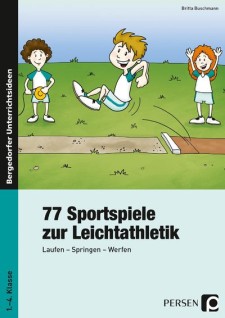 Buchcover: 77 Spiele zur Leichtathletik