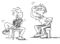 Jeux sur la chaise pour 60 ans et plus – Mise en train: Pied-de-nez
