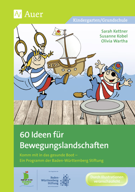 Buchcover: Ideen für Bewegungslandschaften.
