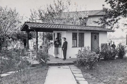 La première installation suisse à Ascona en 1954