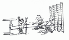 Il coraggio si impara – Postazioni annesse: Ski-lift