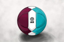 Zeichnung: Der offizielle Spielball SKILLtheBall.