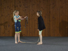 ll circo a scuola: Clowneria – Testo recitato in sottofondo: Il domatore