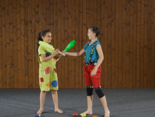 ll circo a scuola: Clowneria – Slapstick con clave e palline: I pasticcioni
