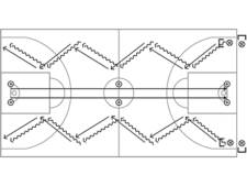 Basketball in der Schule – Verteidigung: Mittelkorridor