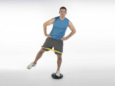 Entraînement avec engins − Supports instables: Side Leg Lift