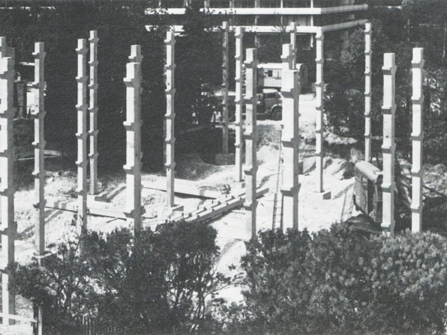 Otto Steidle Genterstrasse Rohbau