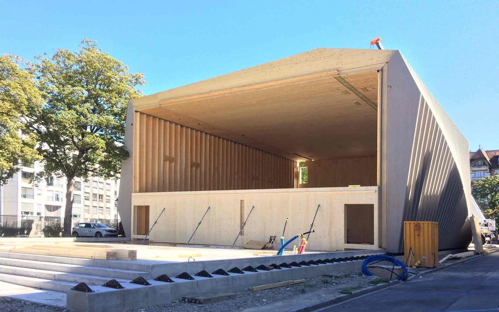 Ein Pavillon für den Tanz in Genf > Modulart