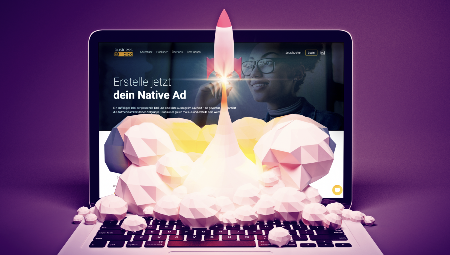 business click, der schweizweit erste Native Ad Manager