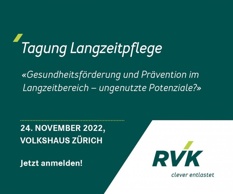 RVK-Fachtagung "Langzeitpflege"