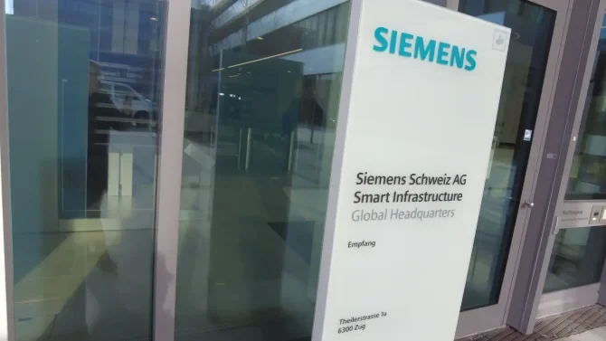 Videowand für Siemens Smart Infrastructure