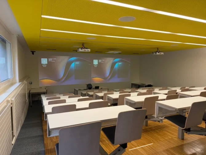 EBZ Effretikon: AV-Vernetzung & Aula-Medientechnik