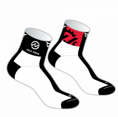 Virus Team  Socken IP Design Velo Virus