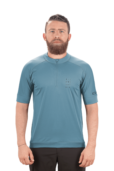Cube AM Trikot Half Zip Kurzarm