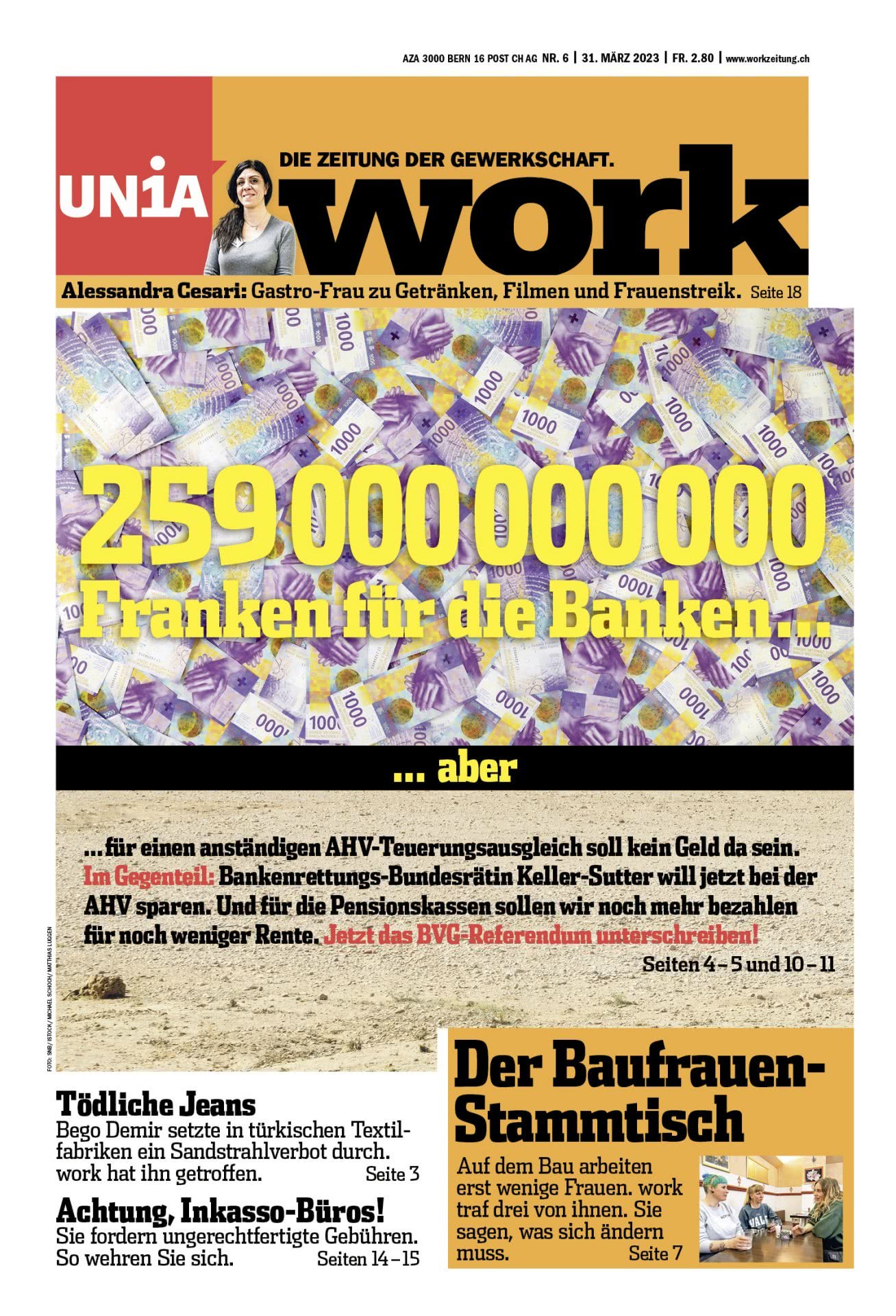 work Nr. 6 / 23 » workzeitung.ch