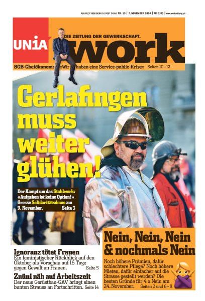 Titelbild Workzeitung