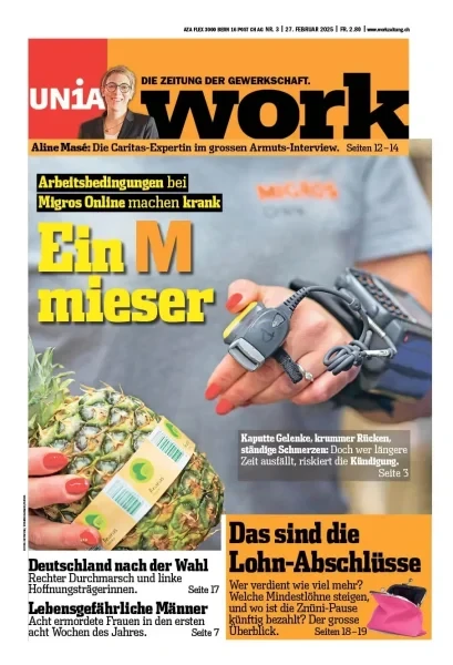 Titelbild Workzeitung