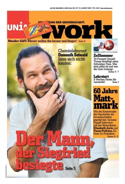 Titelbild Workzeitung