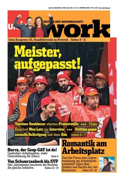 Titelbild Workzeitung