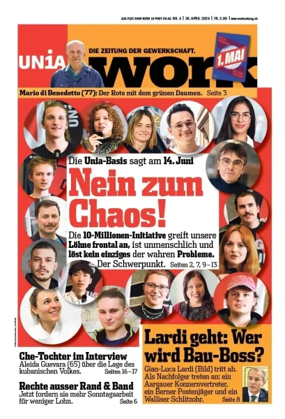 Titelbild Workzeitung